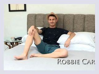 Robbie Caruso pulls his legs back exposing his tight hole - anal, sex, pornstar