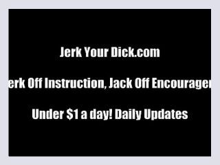 Stroke your cock and tickle your balls for me JOI - masturbation, pov, bdsm