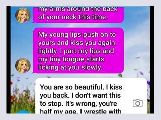 Kind uncle gets naughty with his little niece text sext roleplay 1 - nasty, kissing, roleplay
