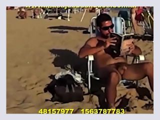 CAMINANDO POR PLAYA CHIHUAHUA - gay, nude beach, playa nudista