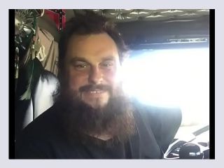 The phantom trucker in cab spanking video - sexy, fetish, soloboy