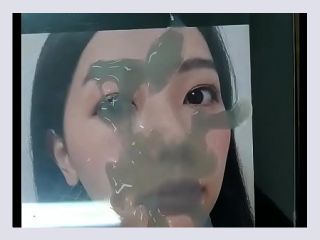 Cum tribute for pretty asian woman - cum, facial, milf