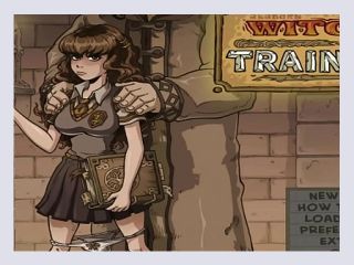 Akabur's Witch Trainer Full Playthrough Part 1 - teen, pussy, hot