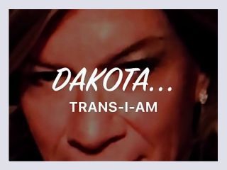 Dakota Trans I am - stockings, cumshot, cum
