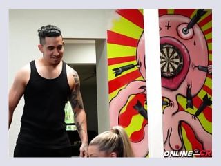 Bruno makes horny trainer do some excercise on his big cock - hardcore, pornstar, booty