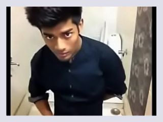 Solo Twink Wanking In Toilet - cumshot, solo, public