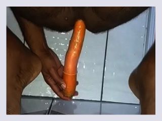 Anal com cenoura delicia - masturbation, orgasm, anal sex