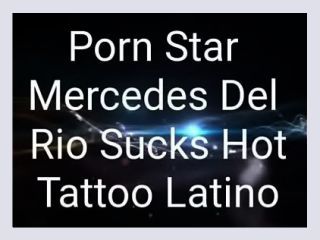 TS Porn Star Mercedes Del Rio Queen of Blowjobs Seduces Hot Tattoo Latino - cumshot, pussy, latina