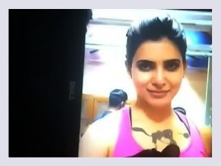 Samantha cum tribute video 535 - handjob, celebrity, tamil