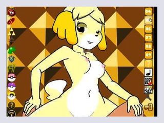PpppU game Isabelle - anal, sex, oral