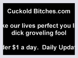 You are nothing but a useless cuckold slave - wife, pov, bdsm