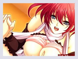 Busty Red Head Hentai Babe Rides You - blowjob, handjob, doggystyle