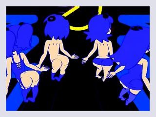 Minus8 pac girl naked version - shemale, animation, minus8