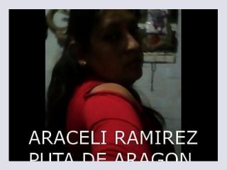 ARACELI RAMIREZ PUTA DE ARAGON - puta, mexicana, aragon