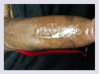 Long black shaft - shaved dick, long black