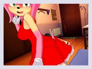 Amy Rose VR - betty blue, sonic the hedgehog, amy rose