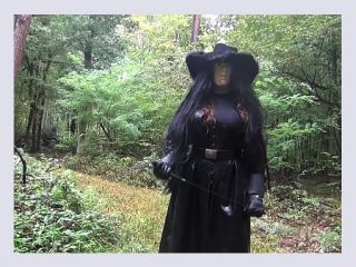 Out in the woods video 025 - shemale, fetish, rubber