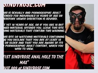 MrPlay fist SindyRose anus hole to the max Sindy Rose aka NikkiCurly - sindy rose, anal, hardcore