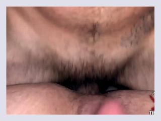 Raw Bottom Rides A Hair Dick - hairy, close up, pounding
