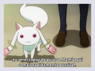 Puella Magi Madoka Magica Episodio 03 Legendado PT BR - lesbian, anime