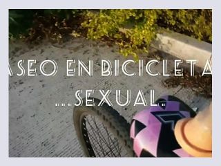 Paseo en bicicleta sexual - dildo, sex, pussy