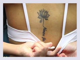 Filmou A Namorada Tomando Banho Lorena Vasconcelos - hot, real, tattoo