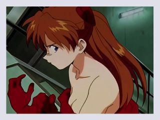 Evangelion ep 08 Asuka Ataca pt br - anime, evangelion