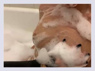 Bubble bath video 929 - sex, teen, blonde