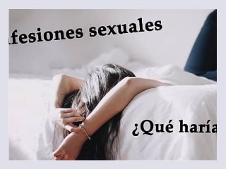 Confesion sexual Trio de amigas Audio voz espanola - spanish, 3some, lesbianas