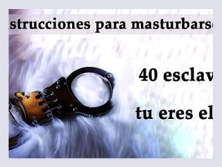 JOI 40 esclavos y muchas amas tu eres el numero 18 Audio espanol - spanish, voyeur, slave