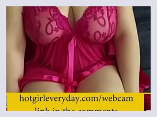 Woman with big breasts masturbates on a web camera - sex, hot, sexy