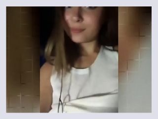 PERISCOPE 18 SKYPE 18 video 523 - girl, teasing, russian