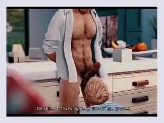 SIMS 4 Dad Takes Step Son's Virginity Step Education 2 - cumshot, creampie, blowjob