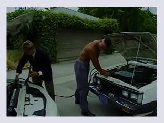 Playful ring snatcher Paul Morgan helped ethnic fellow Brad Hanson to jumpstart his car and took stiffing his dick in black ass as payback - anal, black, blonde