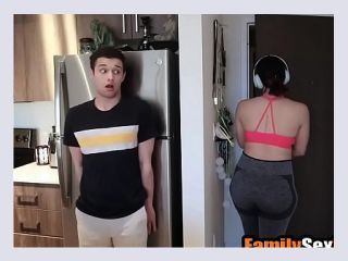 Pranking and fucking my fat ass sister during quarrantine - valentina jewels, porn, sex