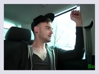 Wild car sex for exposed gays - anal, facial, hardcore