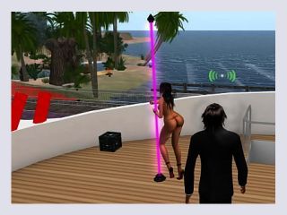 SECONDLIFE PORN FILM MODEL - sex machine, avatar, lap dancer