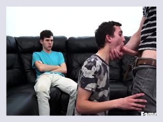 The Jealous Nephew Fucked By Uncle - hot, blowjob, cocksucking