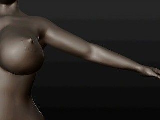 Big ass and tits in 3D