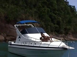 Brazilian Girl Fucked on Yacht