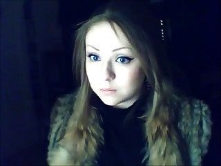 Russian Christian BlueEyed Dark Blonde Girl believes in God
