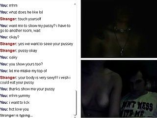 Couple doing it on omegle 2of3