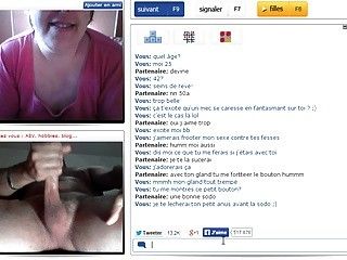 Chatroulette  French Mature Want My Cum