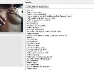 DAPHT GIRL SPIT ON HER BOOBS AT CHATROULETTE