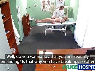 FakeHospital Slim babe wants sex with doctor part 1