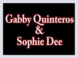 Gabby Quinteros Gets Pussy Pleased buy Sophie Dee