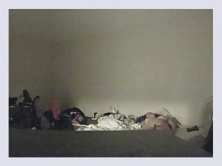 Wife Caught on Bed Masturbating