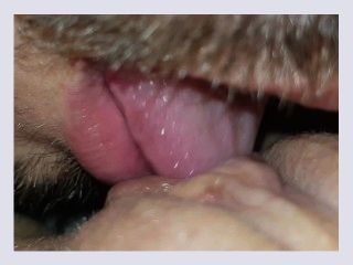 Amazing Sensual Close Up Pussy Licking   MiniBlondie