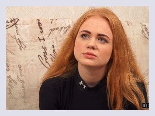 Debt4k Cunning guy fucks shaved pussy of red haired cutie Rose Wild