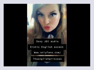 Sensual JOI erotic English accent  Audio Only
